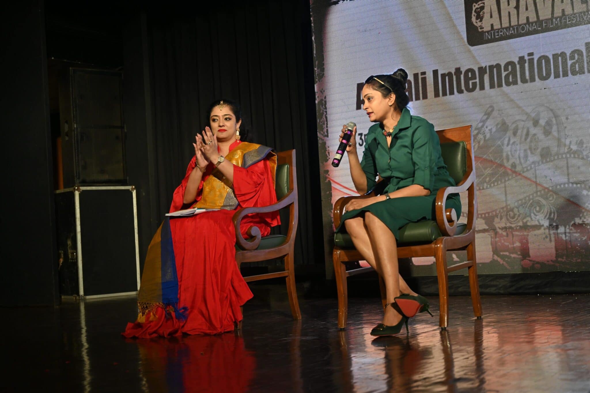 Aravali International Film Festival. Photo: Avnish Rajvanshi Productions #festivalsfromindia #festivalsofindia