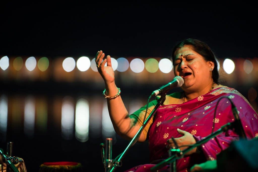 Shubha Mudgal at The Sacred Pushkar. Photo: Parul Soni
