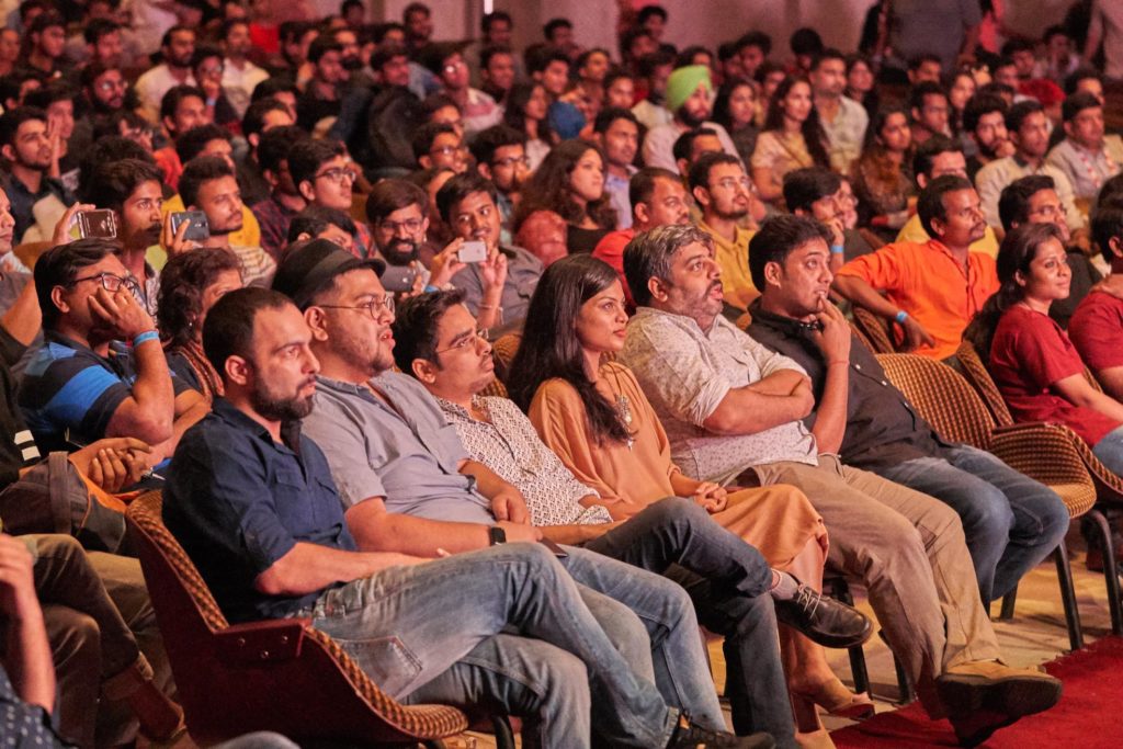 The audience at India Film Project. Photo: India Film Project