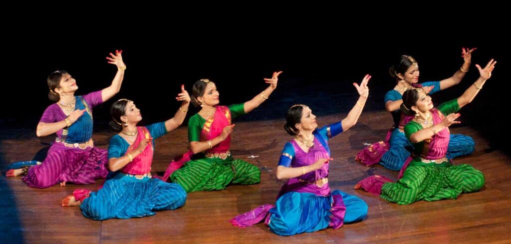 'Vivartana', Bharatanatyam performance by Rama Vaidyanathan and troupe at NCPA Nakshatra Dance Festival, 2018. Photo: NCPA Photos/Narendra Dangiya