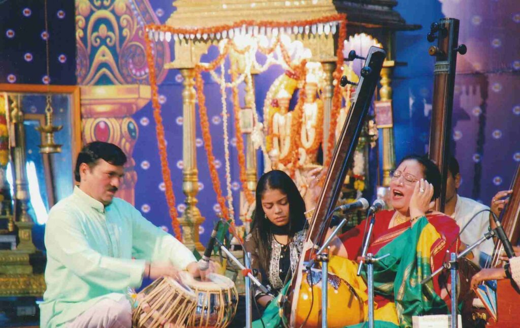 Parveen Sultana at the Sree Ramanavami Global Music Festival. Photo: Sree Ramaseva Mandali Ramanavami Celebrations Trust