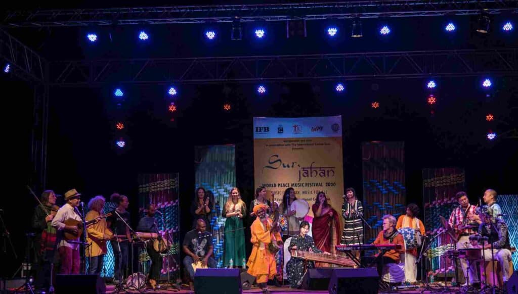 Evening concert at Goa. Photo: Banglanatak dot com