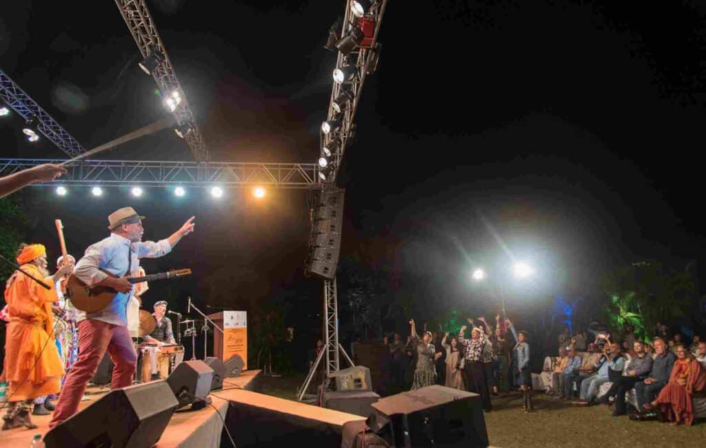 Evening concert at Goa. Photo: Banglanatak dot com