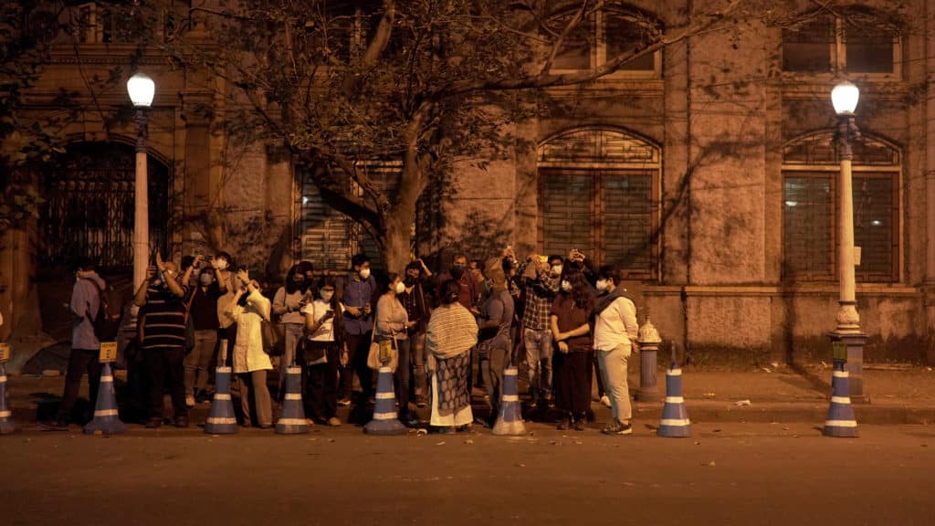 Night walk of Kolkata's colonial heritage neighbourhood. Photo: Parameshwar Haldar