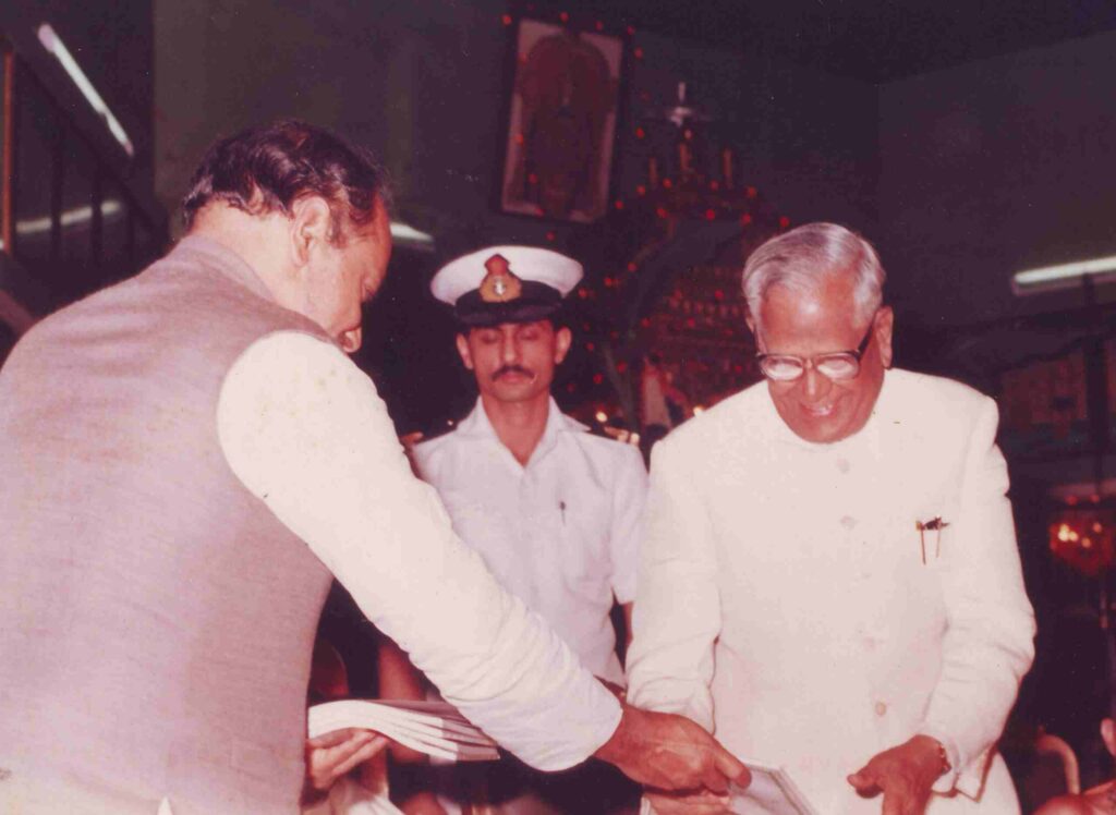 President R Venkitaraman inaugurating the Golden Jubilee edition of the Sree Ramanavami Global Music Festival. Photo: Sree Ramaseva Mandali Ramanavami Celebrations Trust