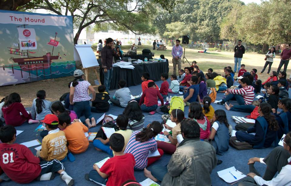 THE MOUND. Photo: Bookaroo lit fest