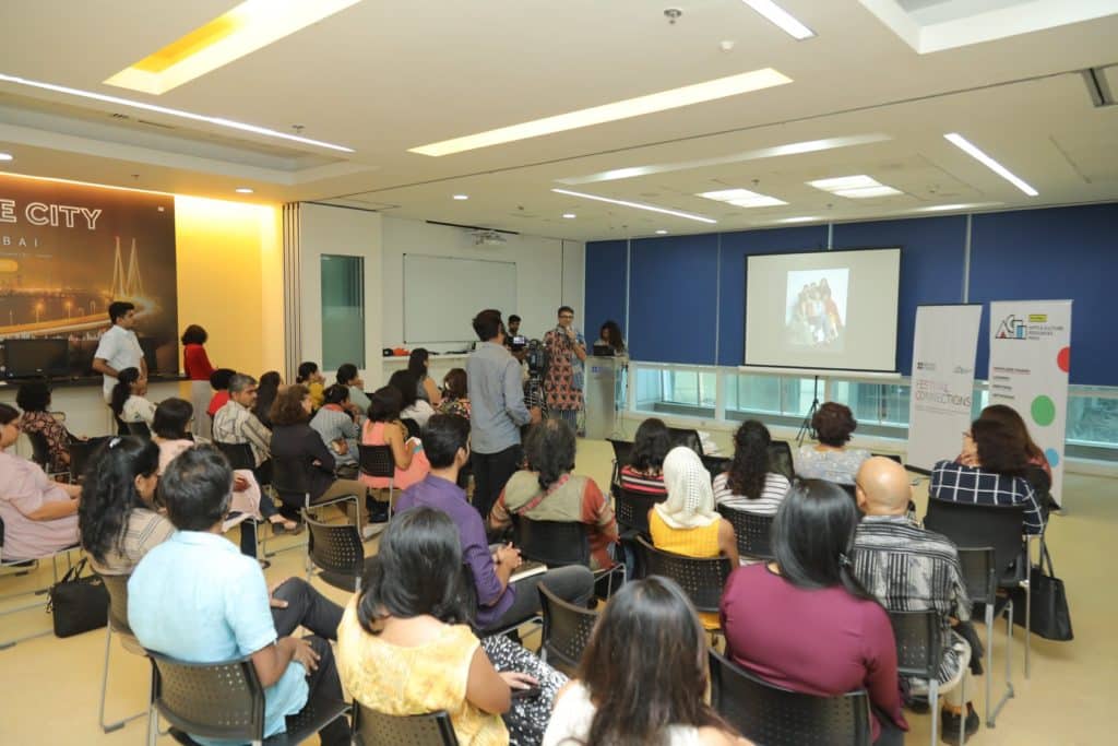 A keen audience. Photo: Arts and Culture Resources India