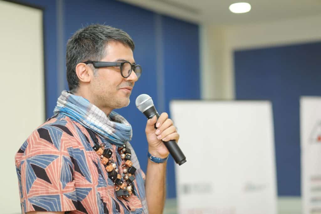 Parmesh Shahani - Head, Godrej India Culture Lab. Photo: Arts and Culture Resources India