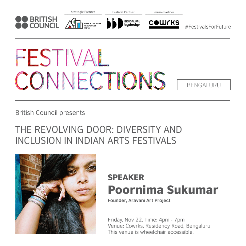 Poornima Sukumar - Founder, Aravani Art Project