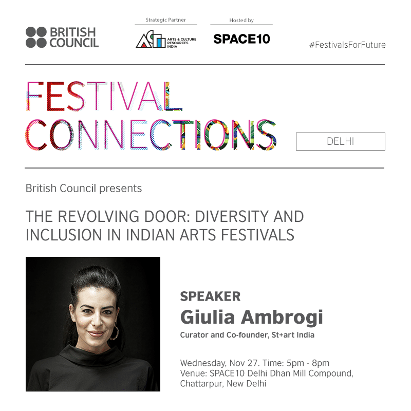 Giulia Ambrogi - Curator and Co-founder, St+art India