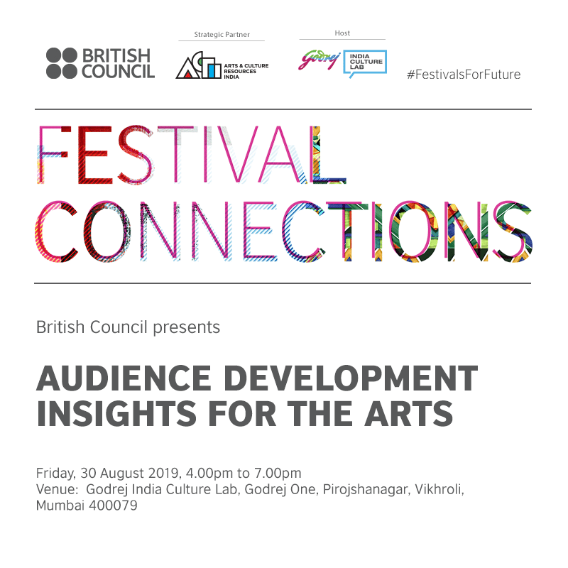 Best practices for audience development, developing and using audience data, and ticketing strategies. Photo: Arts and Culture Resources India