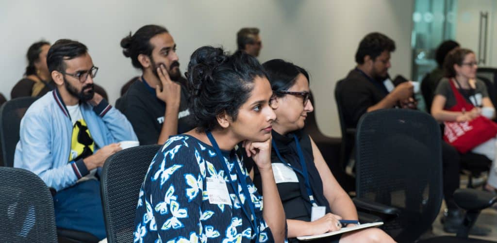 A rapt audience. Photo: Arts and Culture Resources India