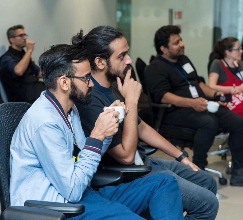 A rapt audience. Photo: Arts and Culture Resources India