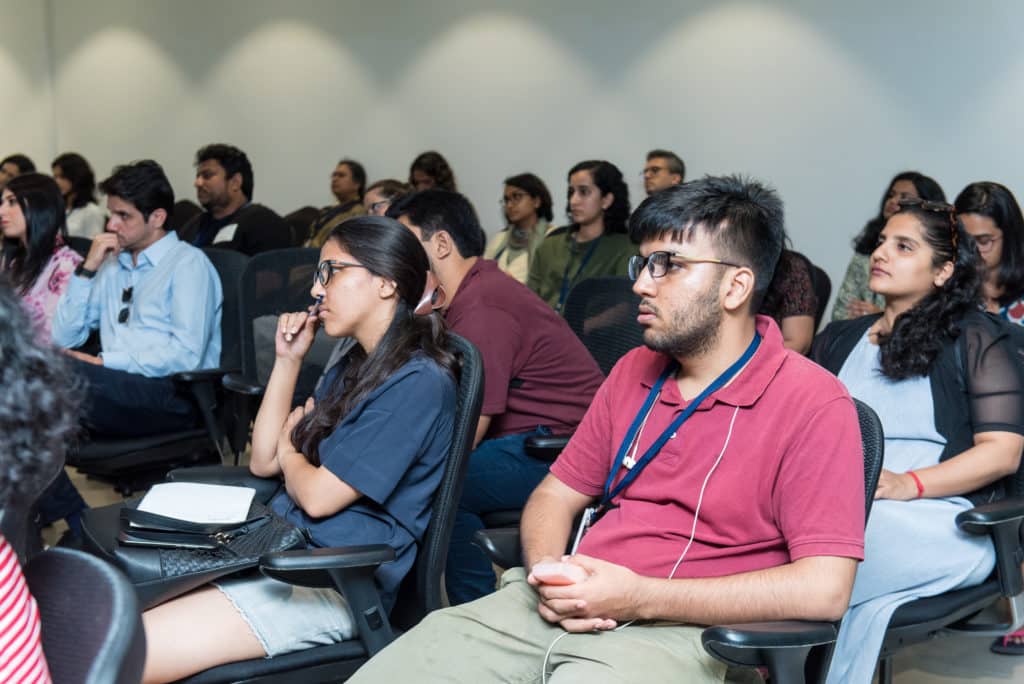 A rapt audience. Photo: Arts and Culture Resources India