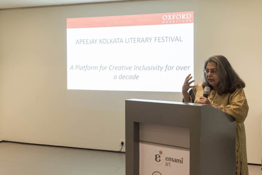 Anjum Katyal, Director, Apeejay Kolkata Literary Festival. Photo: Arts and Culture Resources India