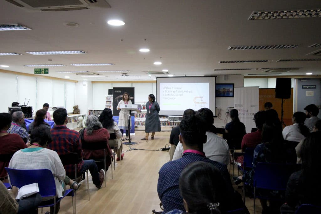 Babitha George from Unbox Festival. Photo: Arts and Culture Resources India