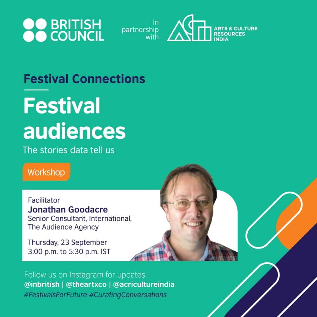 Jonathan Goodacre, Senior Consultant, International, The Audience Agency