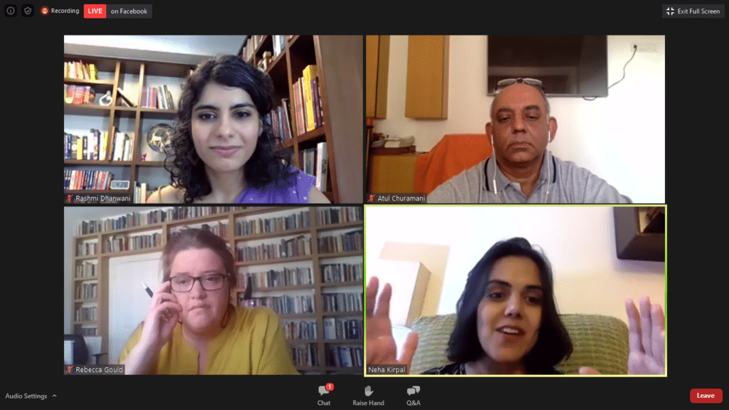 This webinar looked at the impact of COVID-19 on the community and offered some key takeaways for gig workers to approach work and the future in the creative sector. Photo: Arts and Culture Resources India