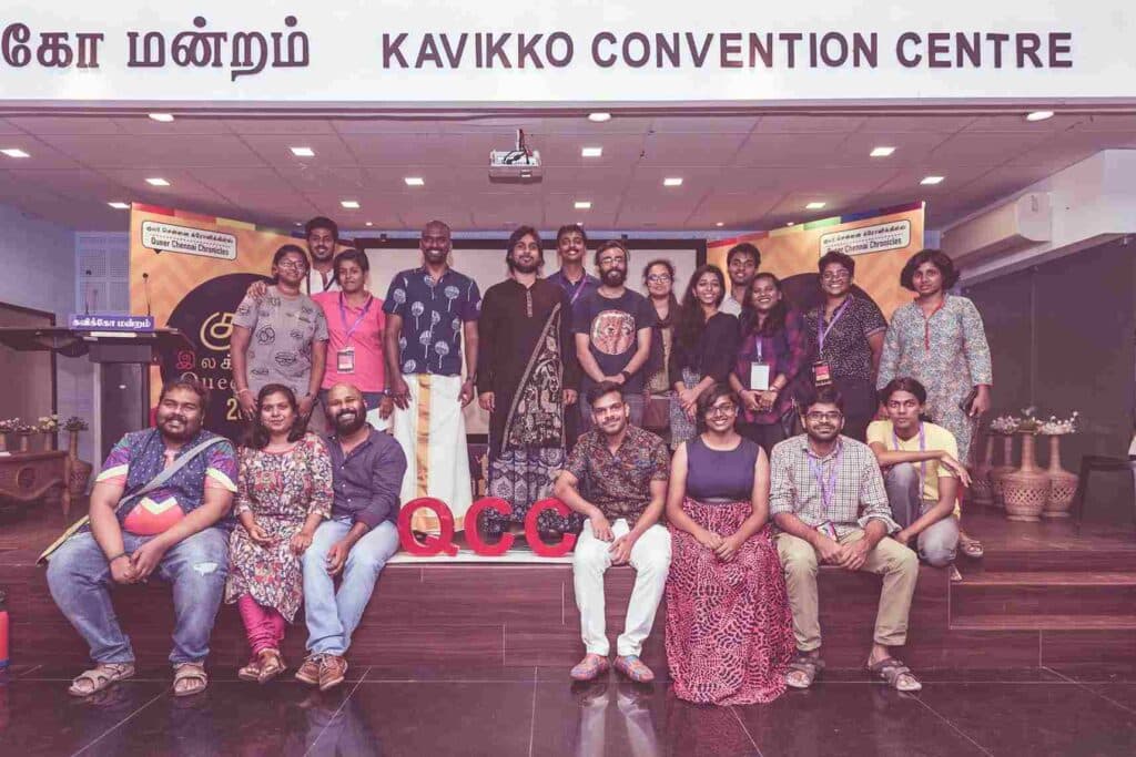 The Chennai Queer LitFest. Photo: Queer Chennai Chronicles