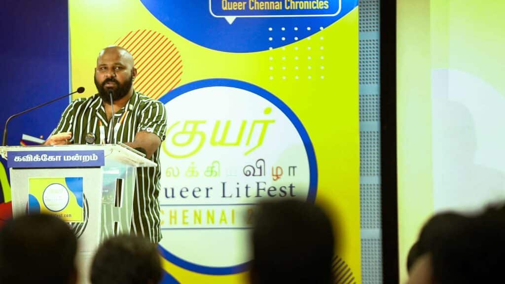 The Chennai Queer LitFest. Photo: Queer Chennai Chronicles