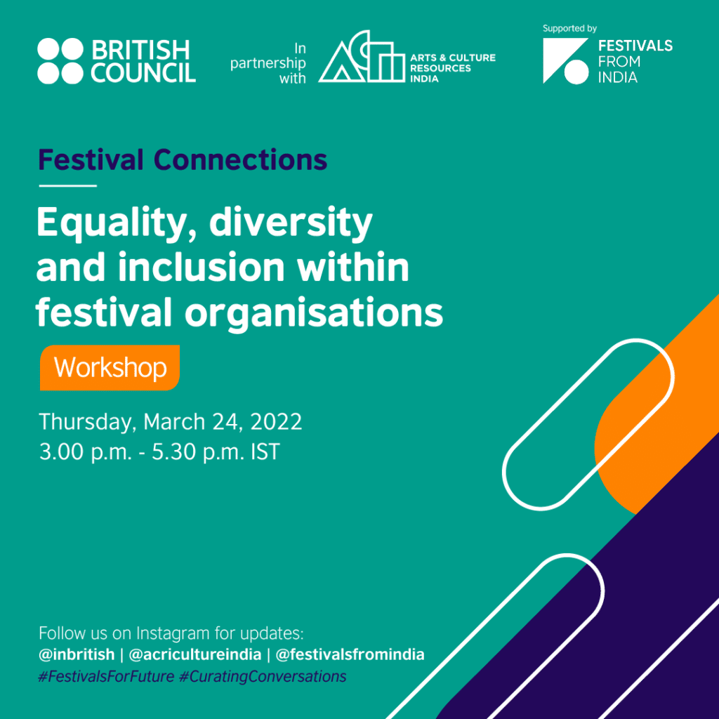 Equality, Diversity and Inclusion within Festival Organisations