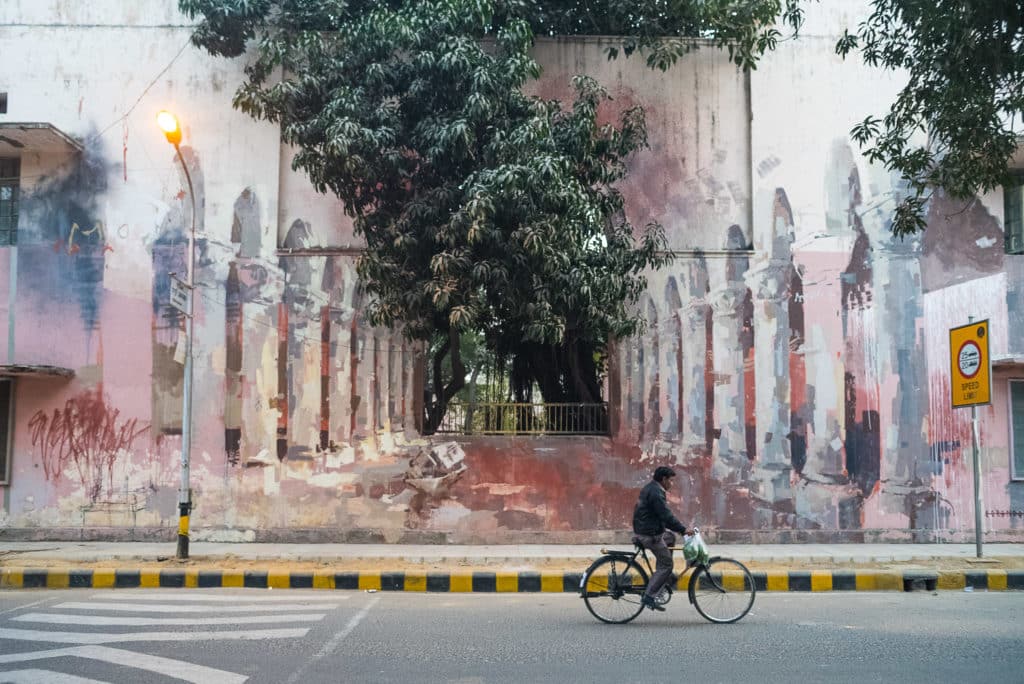 বোরোন্দো লোধি আর্ট ডিস্ট্রিক্ট। ছবি: অক্ষত নৌড়িয়াল