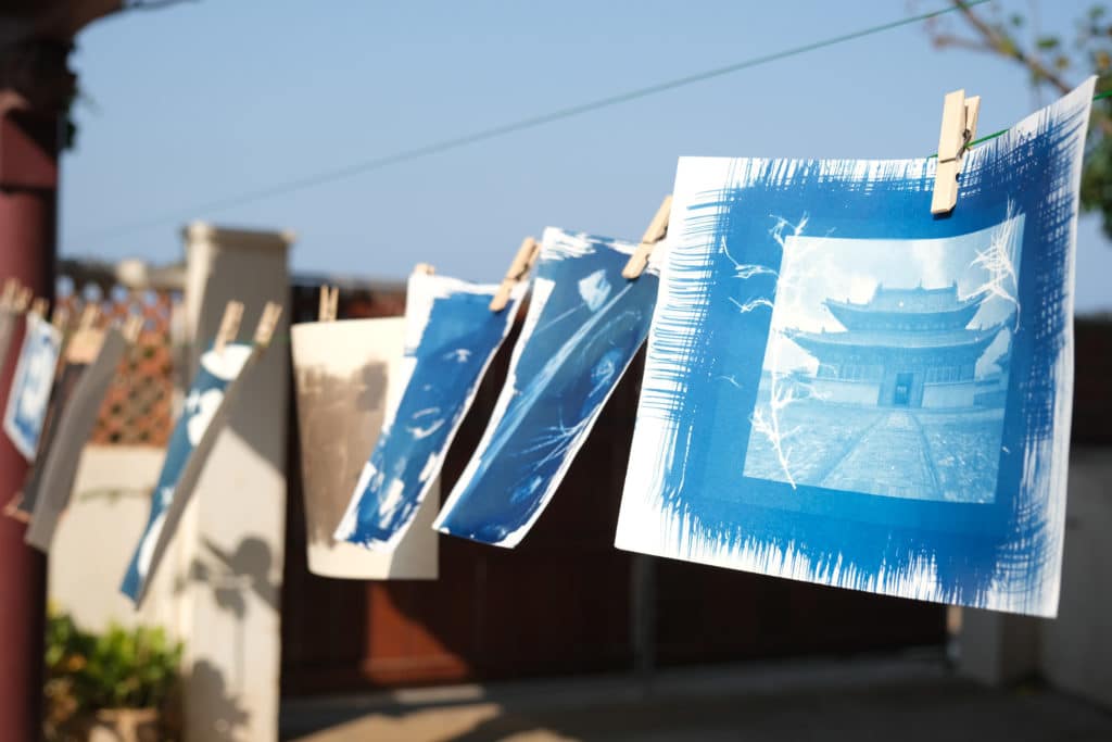 Introduction to Cyanotype Printing Workshop conducted by CPB Learning Lab, 2021.