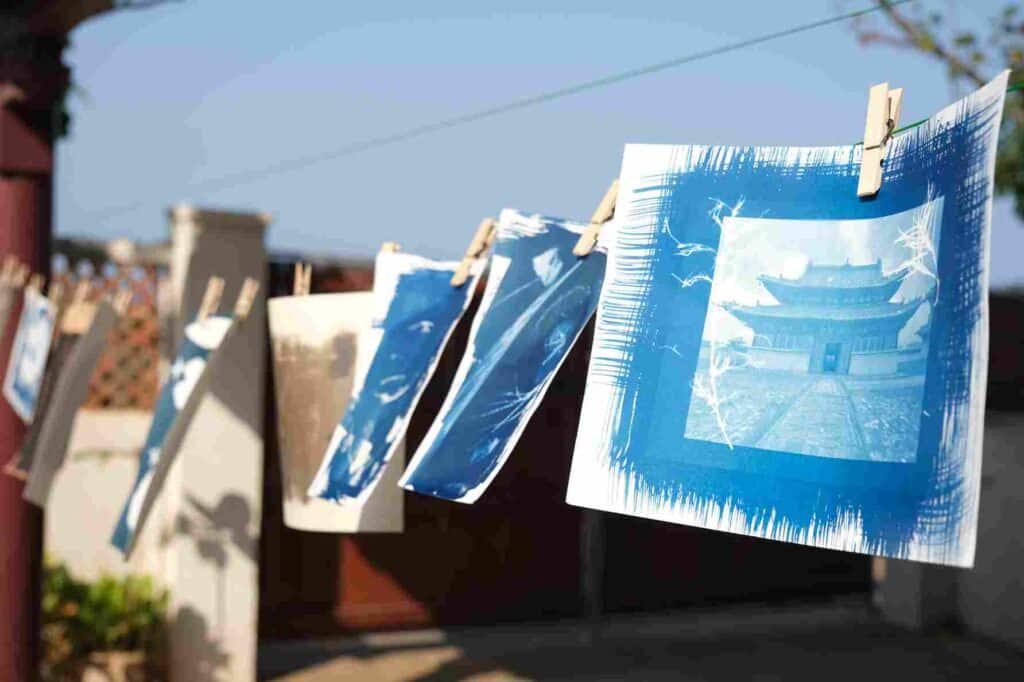 Introduction to Cyanotype Printing Workshop conducted by CPB Learning Lab, 2021.