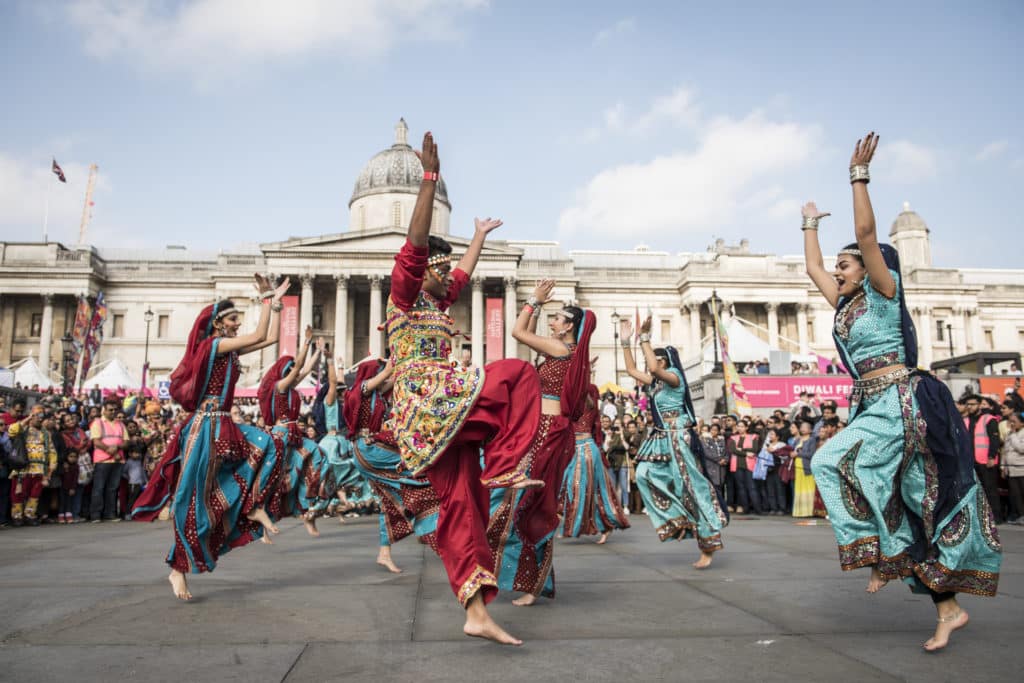 Diwali Festival in Trafalgar Square London 08 Copyright Great London Authority. Photo: British Council
