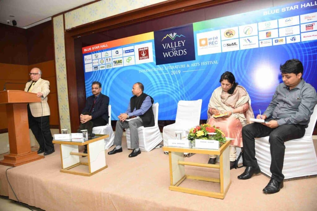 Dr Indu Kumar Pande, Dr Rajendra Dhobal, Maj Yadav, Ms Rashmi Bajaj and Mr Nitin Bhadoria. Photo: Preeti Rawat