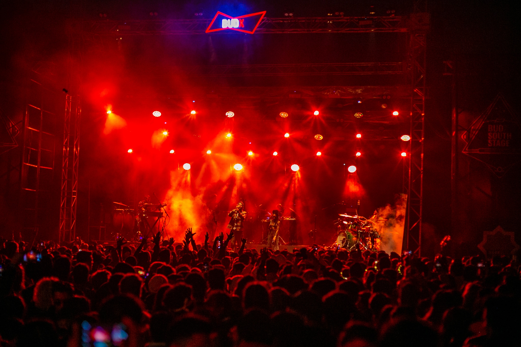 Maribou State at the BUDx South Stage at Magnetic Fields 2019. Photo: Abhishek Shukla Maribou State at the BUDx South Stage at Magnetic Fields 2019. Photo: Abhishek Shukla