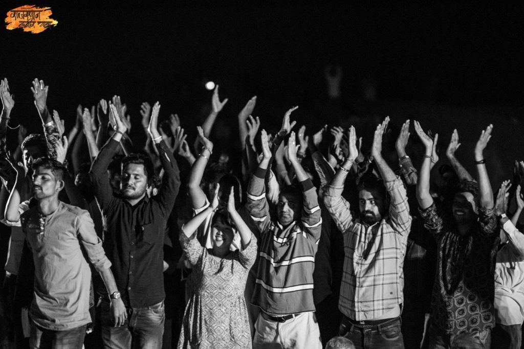 A glimpse from an event at Rajasthan Kabir Yatra 2018. Photo: Anchit Natha