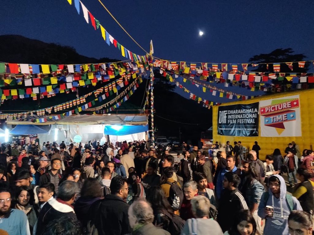 Audience at Dharamshala International Film Festival 2019. Photo: Ritu Sarin and Tenzing Sonam