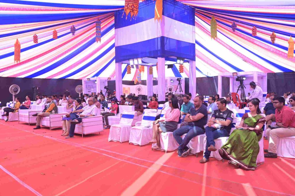 The audience at the Tata Steel Bhubaneswar Literary Meet. Photo: Gameplan Sports