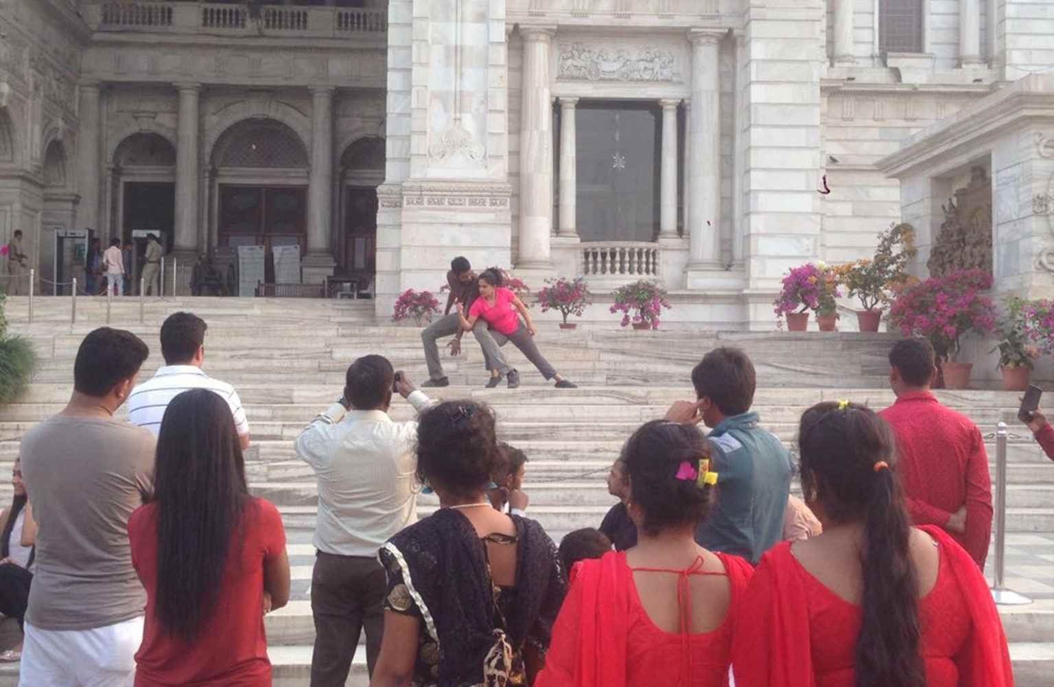 Dancing interventions in public spaces, Pickle Factory Season 1, 2018. Photo: Vikram Iyengar