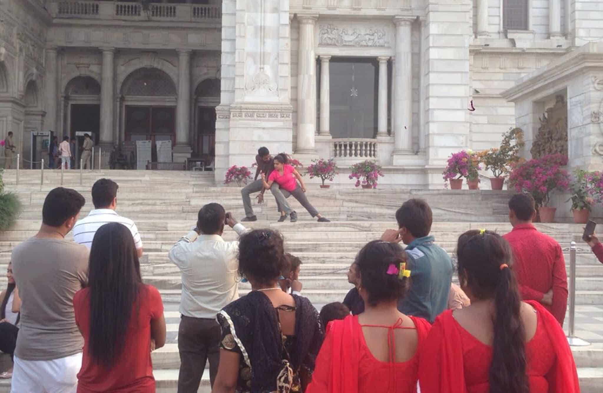 Dancing interventions in public spaces, Pickle Factory Season 1, 2018. Photo: Vikram Iyengar Dancing interventions in public spaces, Pickle Factory Season 1, 2018. Photo: Vikram Iyengar
