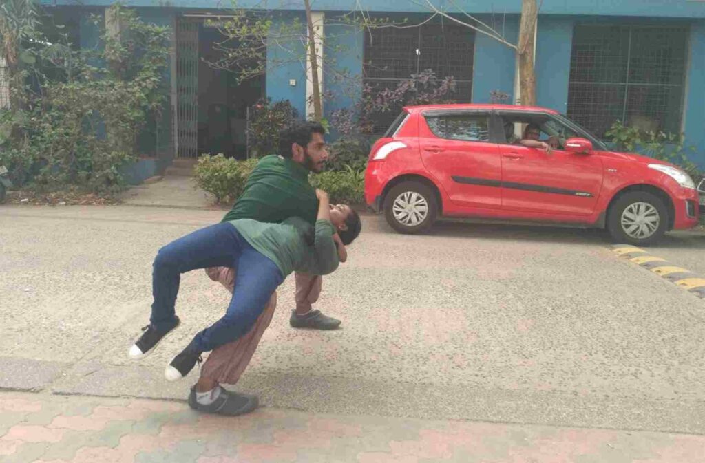 Dancing interventions in public spaces, Pickle Factory Season 1, 2018. Photo: Vikram Iyengar