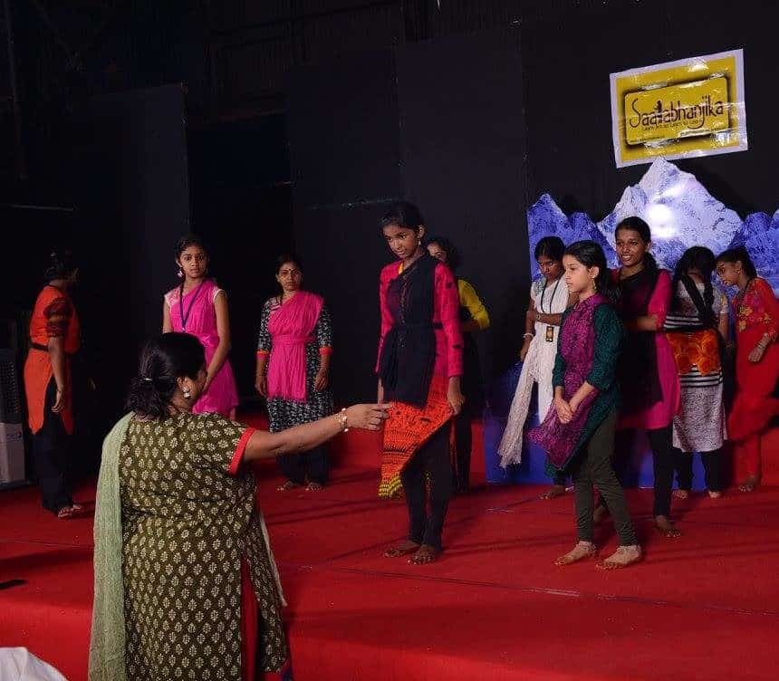 A workshop at Devadaasyam. Photo: Salabhanjika Studio for Arts and Performances