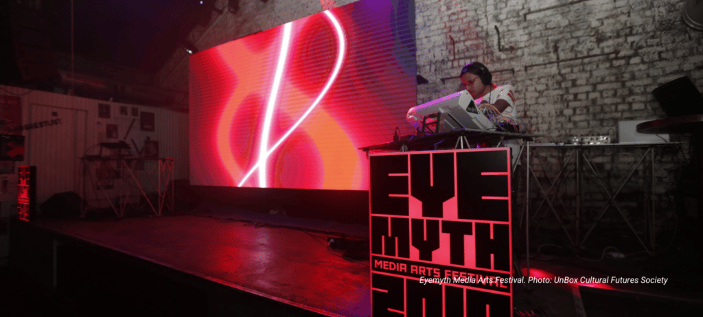 Eyemyth Media Arts Festival. Photo: UnBox Cultural Futures Society