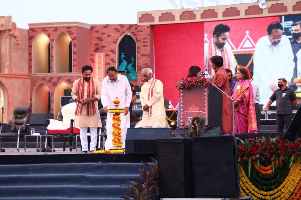 راشٽريا سنسڪرت مهوتسو جي افتتاحي تقريب. فوٽو وزارت ثقافت، حڪومت هندستان