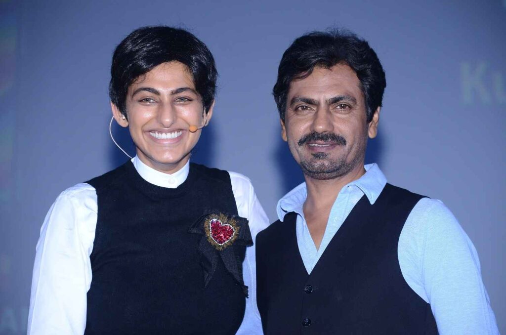 Actors Kubbra Sait and Nawazuddin Siddiqui at the KASHISH Mumbai International Queer Film Festival. Photo: KASHISH Arts Foundation