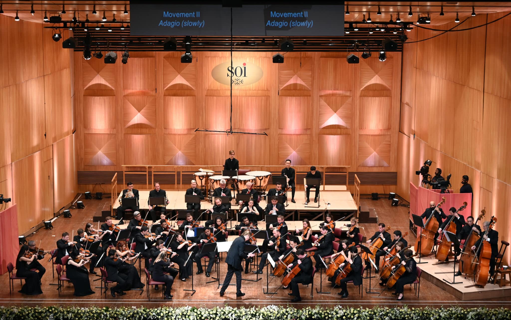 Symphony Orchestra of India Spring 2020 Season conducted by Augustin Dumay and performed by Maria João Pires (piano) at Jamshed Bhabha Theatre, NCPA. Photo: Narendra Dangiya/NCPA Photos