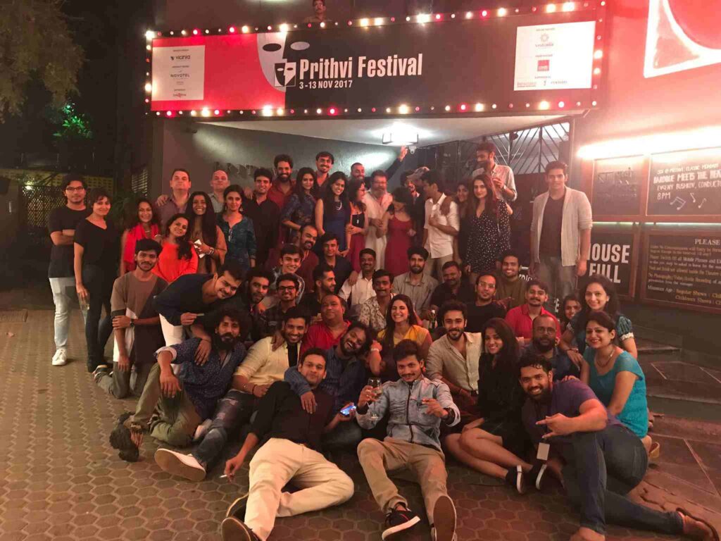 The Prithvi team. Photo Prithvi Theatre