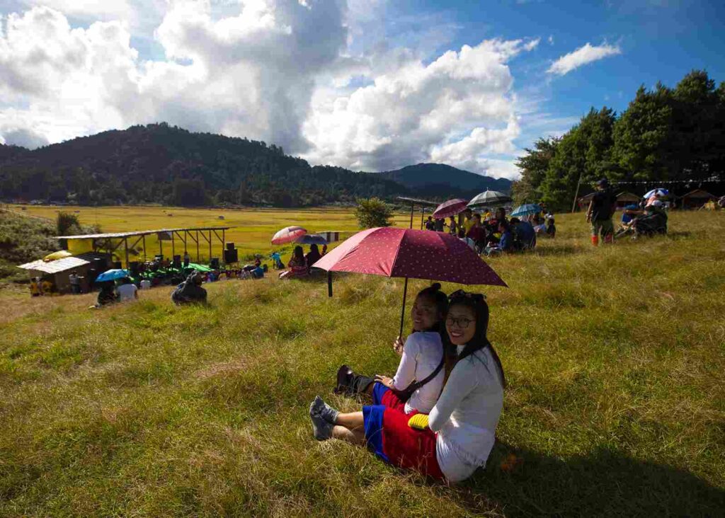 The audience at Ziro Festival of Music. Photo: Mohit Sharma