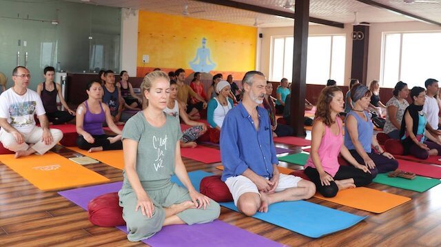 The 300 hours' yoga teacher training. Photo: Nada Yoga School