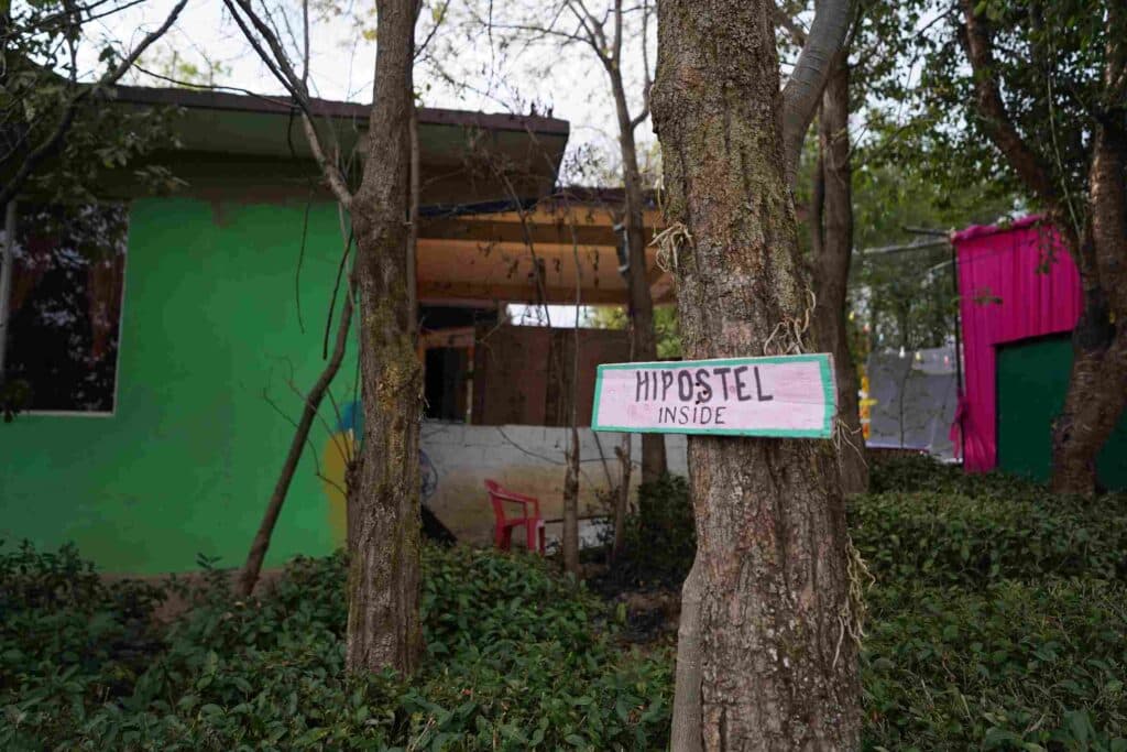 Hipostel, Bir-Billing, Himachal Pradesh. Photo: Hipostel