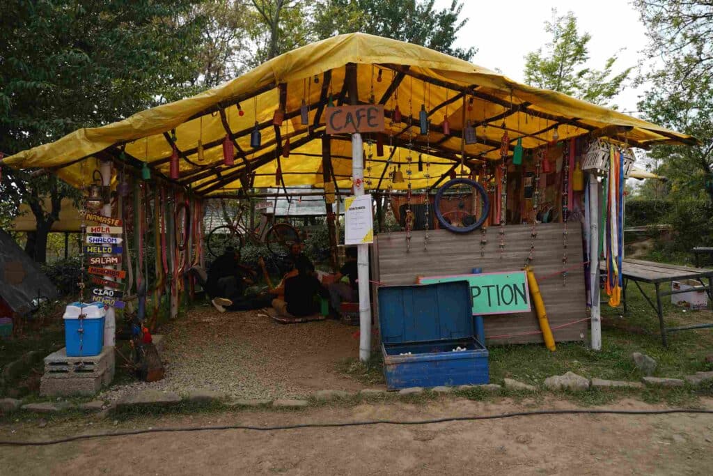 The cafe at Hipostel. Photo: Hipostel