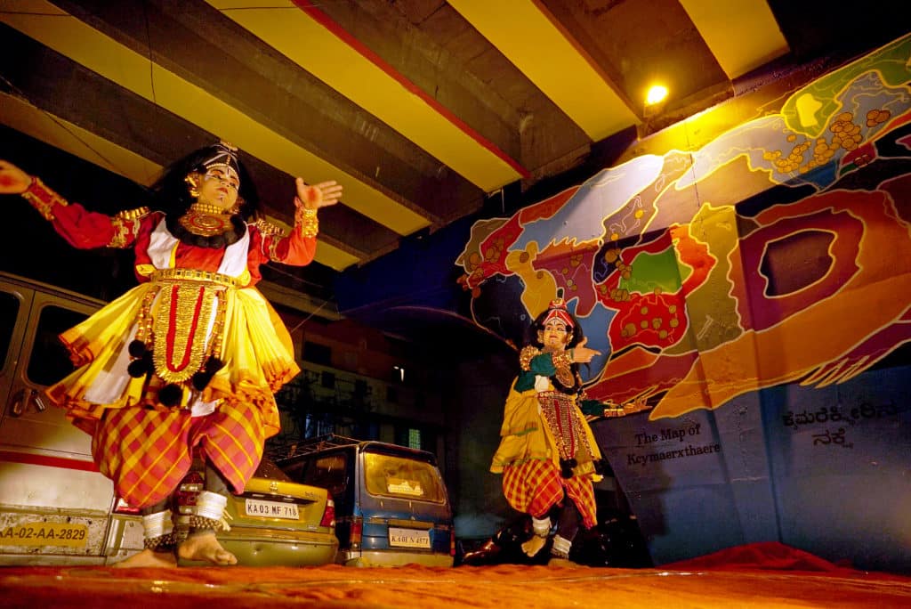 A Yakshagana performance by Flyover Country. Photo: BeFantastic
