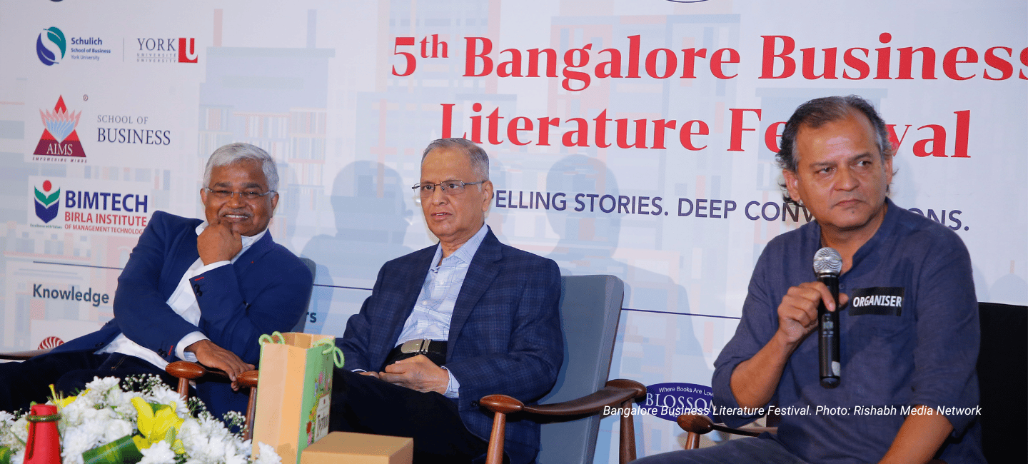 Bangalore Business Literature Festival. Photo Rishabh Media Network