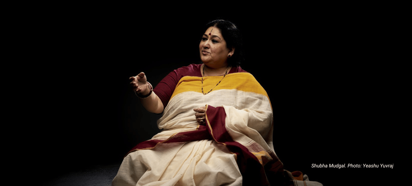 Shubha Mudgal. Photo: Yeashu Yuvraj